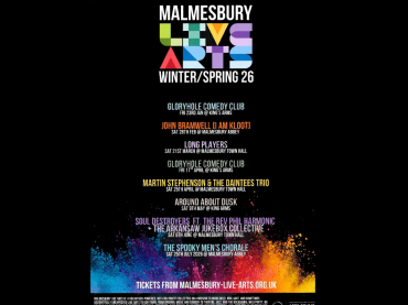 Malmesbury Live Arts Winter/Spring programme
